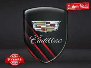 Cadillac Adesivi Vetri Auto su Misura Forti Limitati Edizione